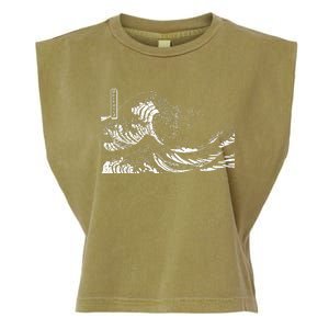 The Great Wave Classic Japanese Art Garment-Dyed Women's Muscle Tee