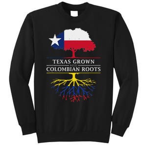 Texas Grown With Colombian Roots Colombia Sweatshirt