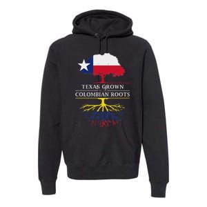 Texas Grown With Colombian Roots Colombia Premium Hoodie