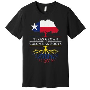 Texas Grown With Colombian Roots Colombia Premium T-Shirt