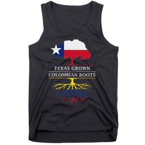 Texas Grown With Colombian Roots Colombia Tank Top