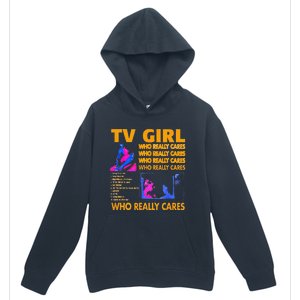 Tv Girl Who Really Care Gift Urban Pullover Hoodie