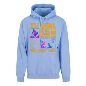 Tv Girl Who Really Care Gift Unisex Surf Hoodie