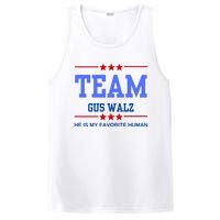 Team Gus Walz He Is My Favorite Human PosiCharge Competitor Tank