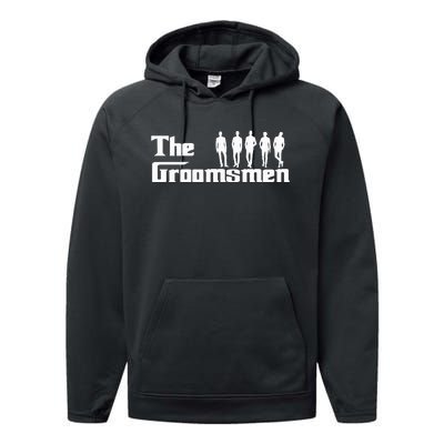 The Groomsmen Wedding Party Performance Fleece Hoodie