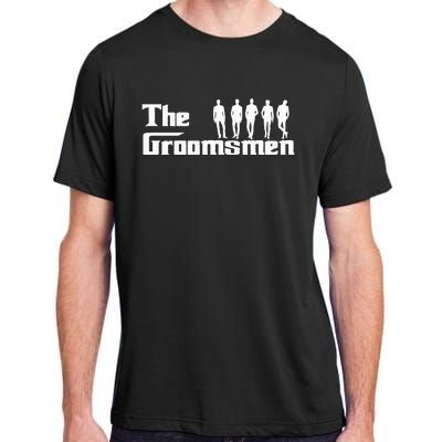 The Groomsmen Wedding Party Adult ChromaSoft Performance T-Shirt