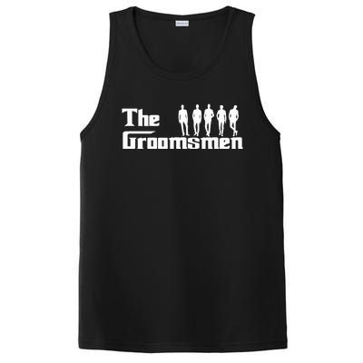 The Groomsmen Wedding Party PosiCharge Competitor Tank