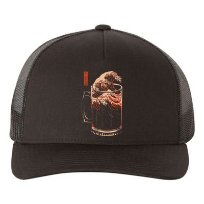 The Great Wave Of Beer Yupoong Adult 5-Panel Trucker Hat