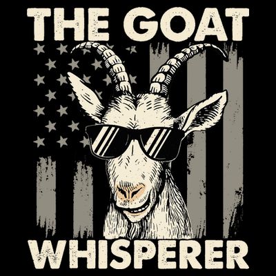 The Goat Whisperer - USA American Flag Farm Animal Lover T-Shirt