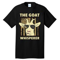 The Goat Whisperer Design Farmer funny Goat Lover Tall T-Shirt