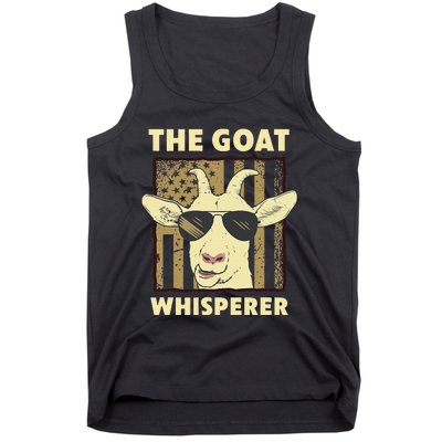 The Goat Whisperer Design Farmer funny Goat Lover Tank Top