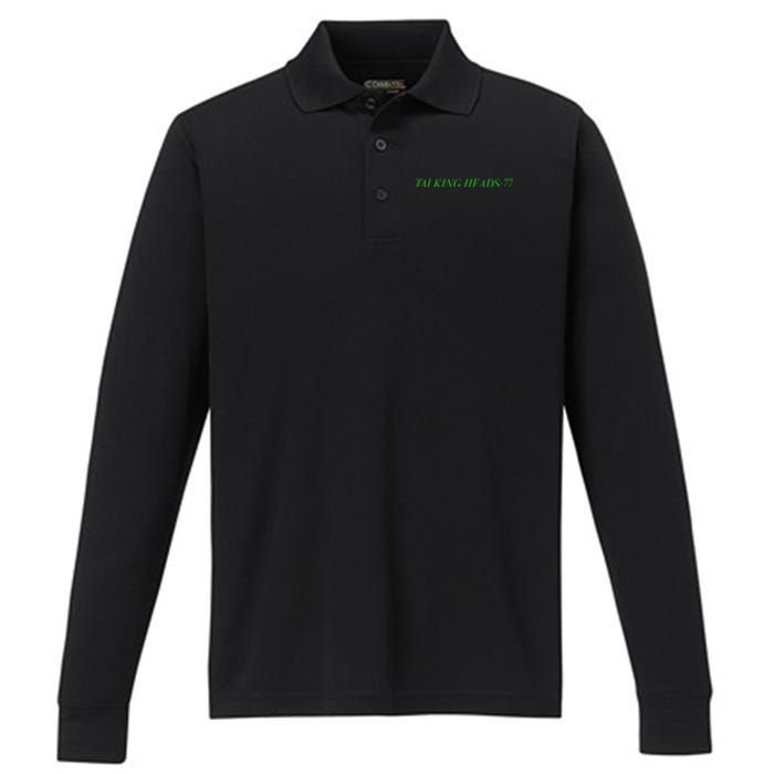 Talking Heads 77 Performance Long Sleeve Polo