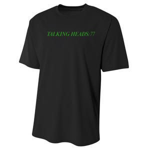 Talking Heads 77 Performance Sprint T-Shirt