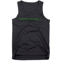 Talking Heads 77 Tank Top