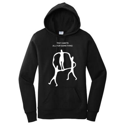 Tiny Habits All For Something Women's Pullover Hoodie