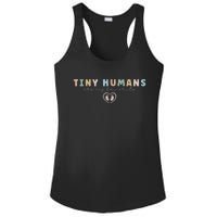 Tiny Humans Are My Favorite Tiny Humans Peds Nurse Ladies PosiCharge Competitor Racerback Tank