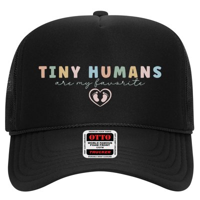 Tiny Humans Are My Favorite Tiny Humans Peds Nurse Trucker Hat