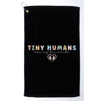 Tiny Humans Are My Favorite Tiny Humans Peds Nurse Golf Towel