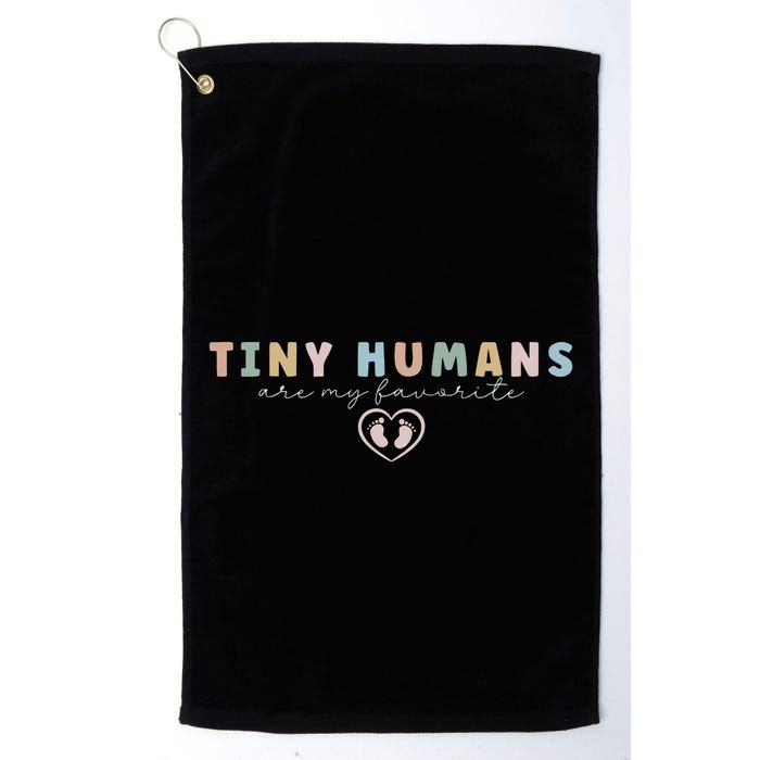 Tiny Humans Are My Favorite Tiny Humans Peds Nurse Golf Towel