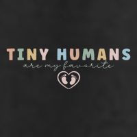Tiny Humans Are My Favorite Tiny Humans Peds Nurse Golf Towel