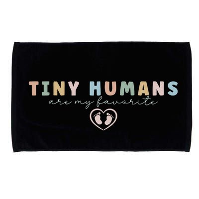 Tiny Humans Are My Favorite Tiny Humans Peds Nurse Microfiber Hand Towel