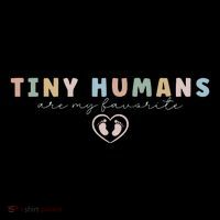 Tiny Humans Are My Favorite Tiny Humans Peds Nurse Short Acrylic Beanie