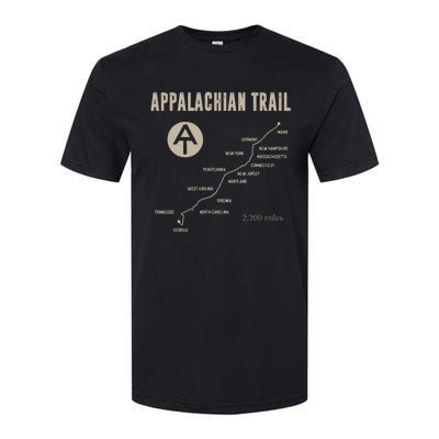 Thruh Hiker Appalachian Trail Hiking Softstyle® CVC T-Shirt