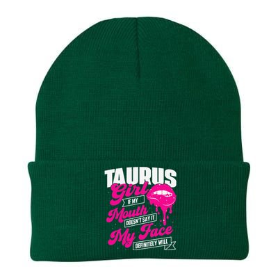 Taurus Horoscope Astrologer Astrology Zodiac Sign Knit Cap Winter Beanie