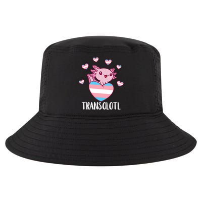 Transgende.r Happy Axolotl LGBTQ Tran.s Pride Equality Cool Comfort Performance Bucket Hat