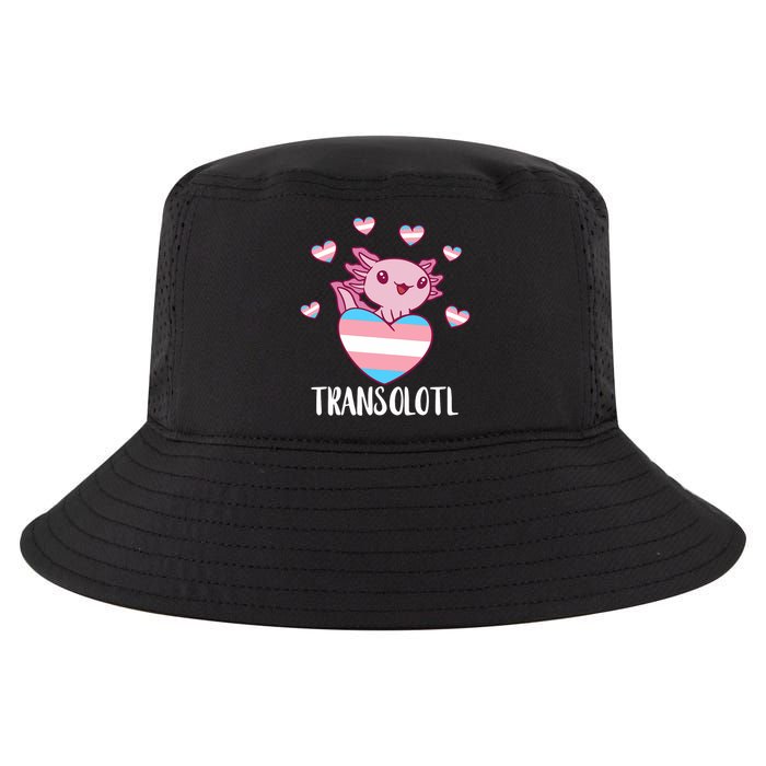 Transgende.r Happy Axolotl LGBTQ Tran.s Pride Equality Cool Comfort Performance Bucket Hat