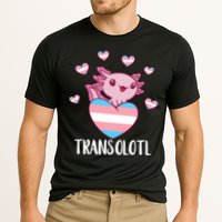 Transgende.r Happy Axolotl LGBTQ Tran.s Pride Equality Cooling Performance Crew T-Shirt