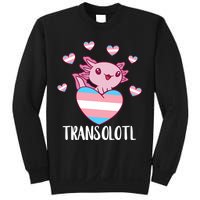 Transgende.r Happy Axolotl LGBTQ Tran.s Pride Equality Sweatshirt