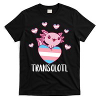 Transgende.r Happy Axolotl LGBTQ Tran.s Pride Equality T-Shirt