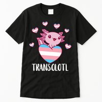 Transgende.r Happy Axolotl LGBTQ Tran.s Pride Equality Tall T-Shirt