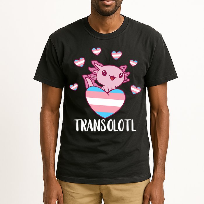 Transgende.r Happy Axolotl LGBTQ Tran.s Pride Equality Tall T-Shirt