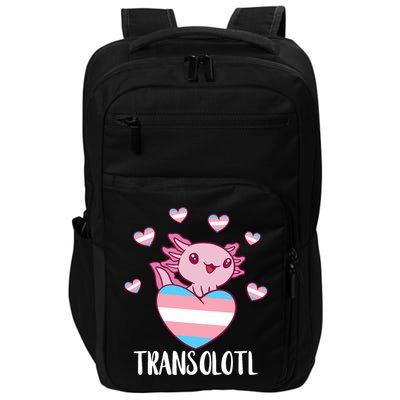 Transgende.r Happy Axolotl LGBTQ Tran.s Pride Equality Impact Tech Backpack