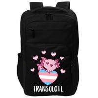 Transgende.r Happy Axolotl LGBTQ Tran.s Pride Equality Impact Tech Backpack