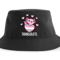 Transgende.r Happy Axolotl LGBTQ Tran.s Pride Equality Sustainable Bucket Hat