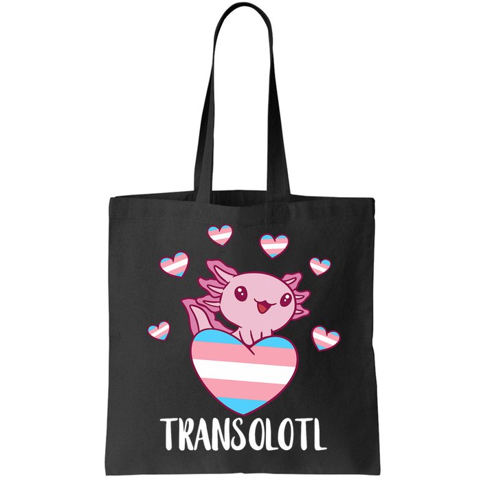 Transgende.r Happy Axolotl LGBTQ Tran.s Pride Equality Bag