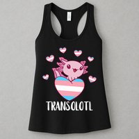 Transgende.r Happy Axolotl LGBTQ Tran.s Pride Equality Womens Tank Top