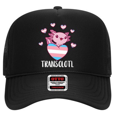 Transgende.r Happy Axolotl LGBTQ Tran.s Pride Equality Trucker Hat