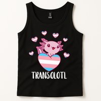 Transgende.r Happy Axolotl LGBTQ Tran.s Pride Equality Tank Top