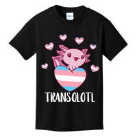 Transgende.r Happy Axolotl LGBTQ Tran.s Pride Equality Kids T-Shirt