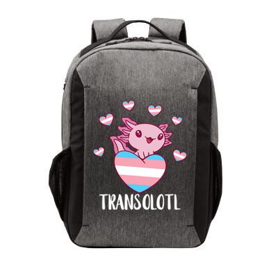 Transgende.r Happy Axolotl LGBTQ Tran.s Pride Equality Vector Backpack