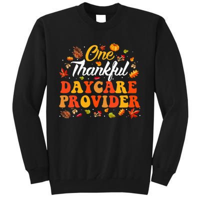 Thankful Harvest Autumn Appreciation for Daycare Providers Tall Sweatshirt