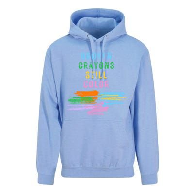 Tal Health Awareness Broken Crayons Still Color Gift Unisex Surf Hoodie