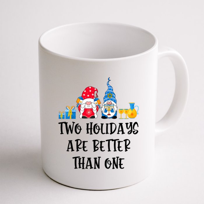 Two Holidays Are Better Than One Christmas Hanukkah Jewish Coffee Mug