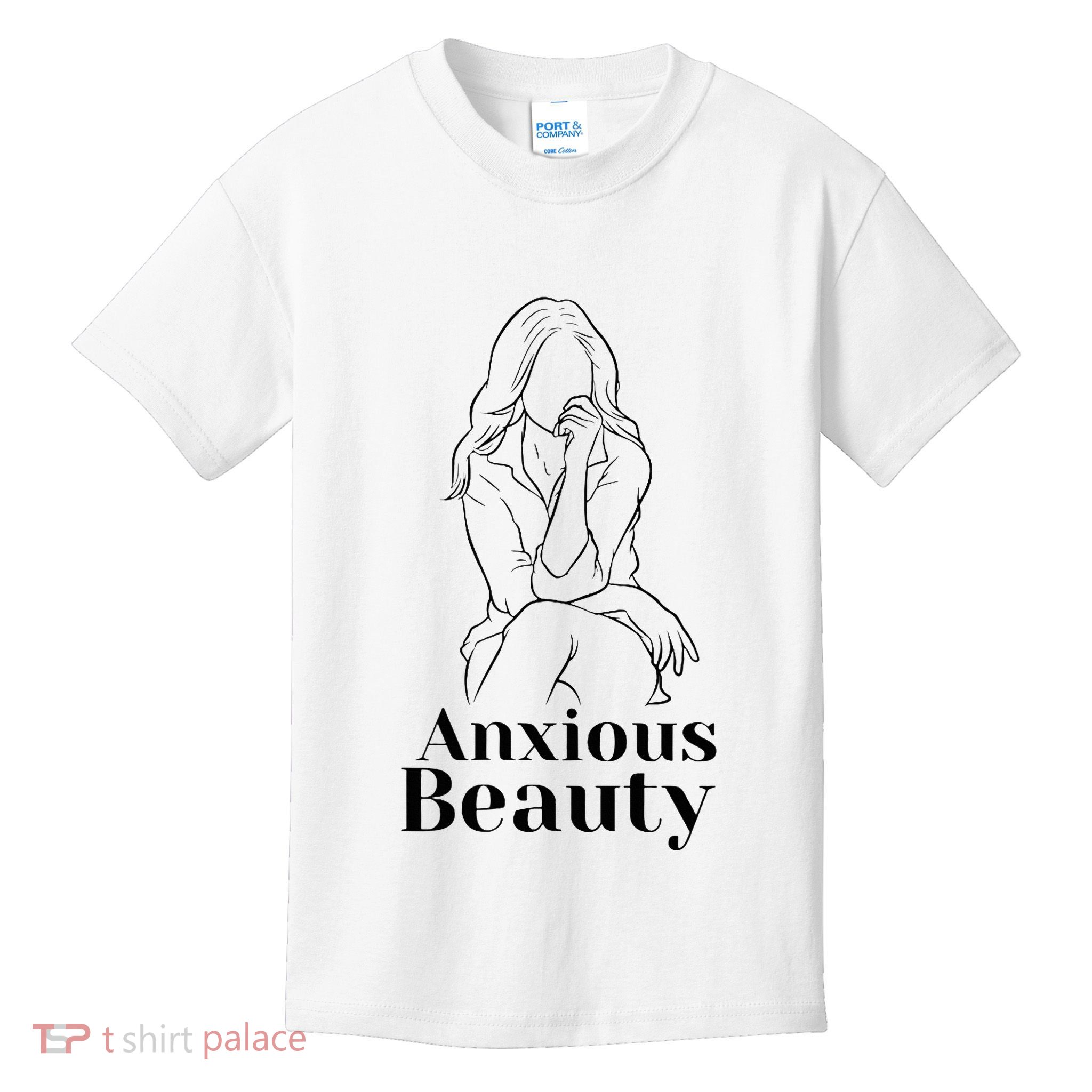 Tal Health Anxiety Aware Accept Beauty Art Kids T-Shirt