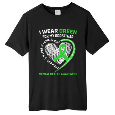 Tal Health Awareness Matters I Wear Green For Godfather Gift Tall Fusion ChromaSoft Performance T-Shirt