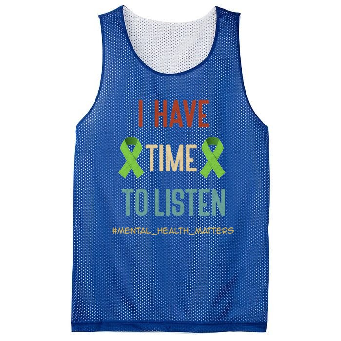 Tal Health Awareness Matters Retro Gift Mesh Reversible Basketball Jersey Tank